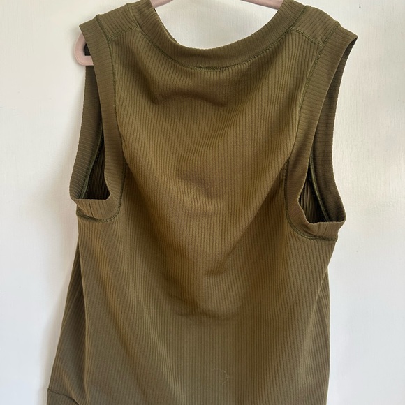 Athleta Olive Green Tank Top - Picture 2 of 2
